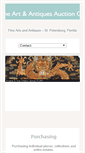 Mobile Screenshot of myersfineart.com